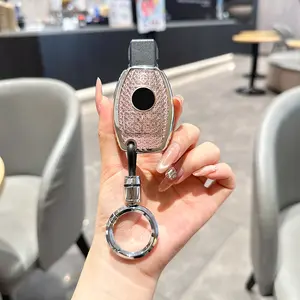 For Mercedes Benz keys.Advanced soft TPU key Cover is compatible with CLS CLK AMG CLK GLC GLE GLS ML SL SLK A C E R S G Smart Remote Key