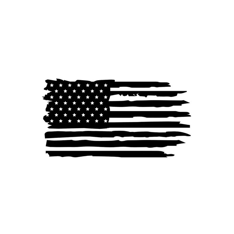 US FLAG Decal for Trucks Cars and More - Stylish Design Options Available