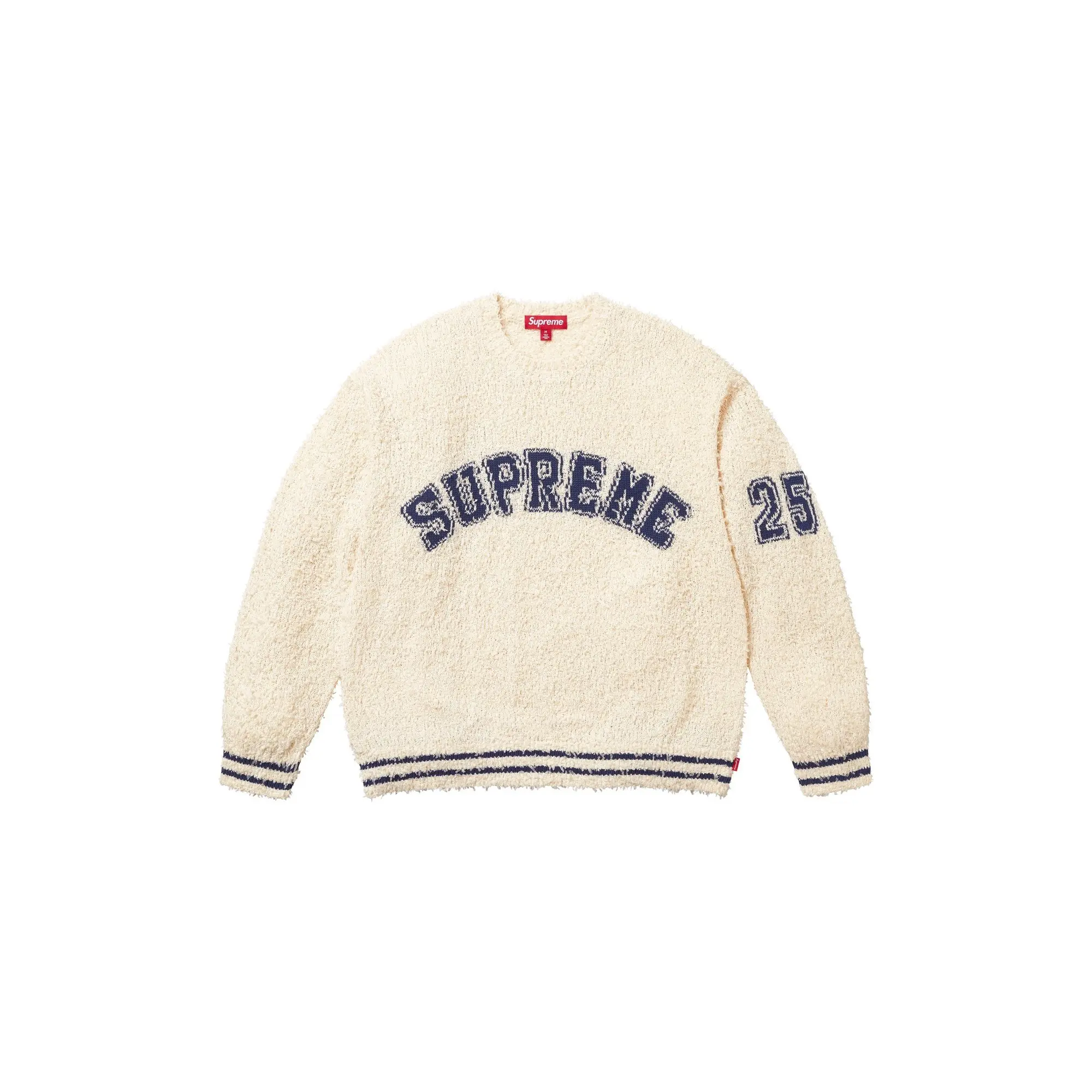 Textured Arc Sweater "FW25 - Cream" SU26589