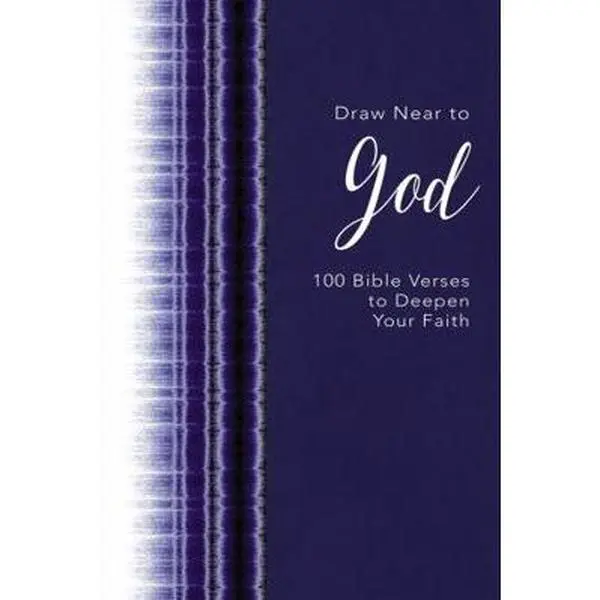 USED Book - Draw Near to God: 100 Bible Verses to Deepen Your Faith by Zondervan (Hardcover) - english
