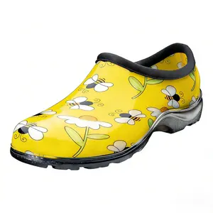 Waterproof Rain and Garden Shoe for Women– Outdoor Slip-On Garden Clog with Premium Comfort Insole and Arch Support