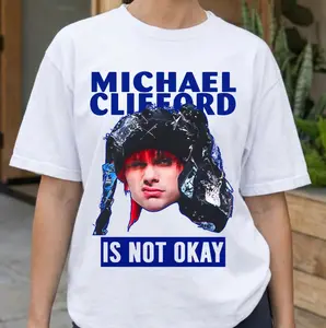 Vintage 5 seconds Of Summer Not Okay Shirt, Unisex T-shirt For Fan, Cotton Shirt Gift For Fan