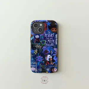 Coraline Phone Case, Halloween Tim Burton, Black Cat, Halloween Gift, Spooky Movie, iPhone 17 16 15 14 13, Samsung Galaxy 25, Google Pixel 9