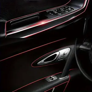 5M Car Interior Decorative Strip, Universal Automotive Interior Decorative Strip, Car Interior Decoration Accessories for Car-Gap Filling Molding Line, Dashboard, Car Accessories