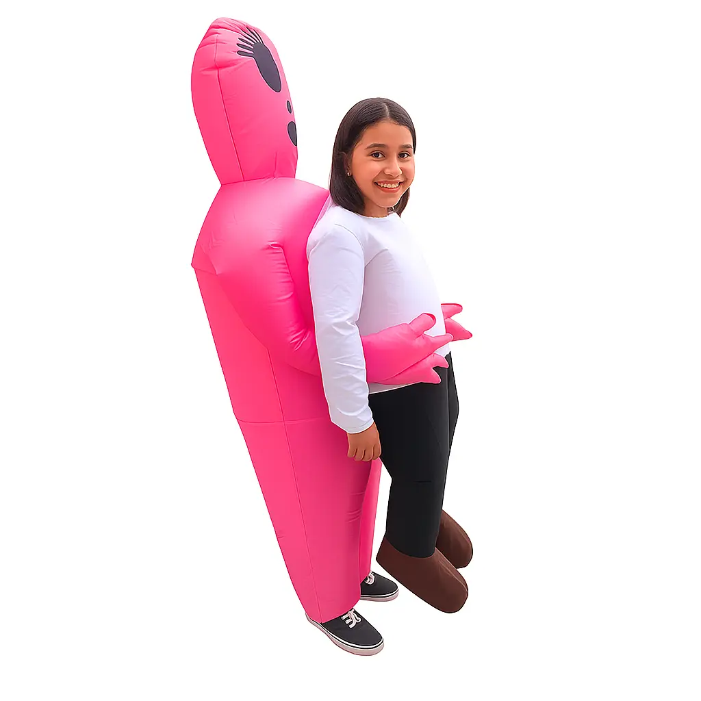 Pink Inflatable Alien Costume - Adult