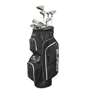 Cobra Golf 2019 XL Speed Complete Set (Men's, Black, Right Hand, Graphite, Senior Flex), Black-Gold