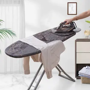 Ironing Board Cover and Pad Standard Size Extra Heavy Duty Thick Padding, Heat Reflective, Non Stick Scorch and Stain Resistant