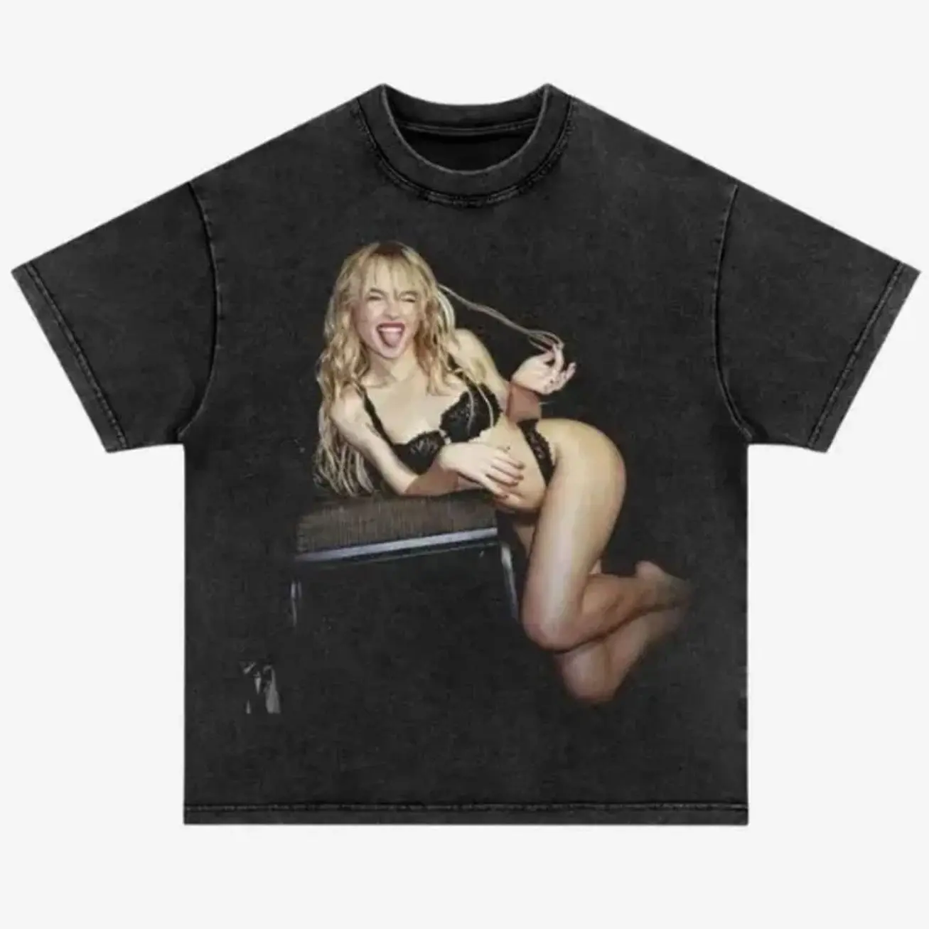 Sabrina Washed Tour T-Shirt, Vintage Sabrina Washed Tee, Concert Graphic TEE 10KSN