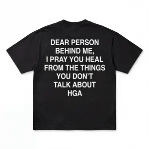 Dear Person Behind Me 'Heal' - Tee (Black)