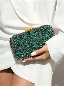 High-End Rhinestone Evening Bag for Women, Elegant Party Clutch, Versatile Shoulder Crossbody Bag, Perfect for Weddings & Events