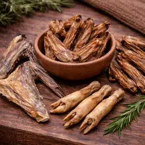 Premium Exotic Happy Box Dog Treats Full Quail Treat Rabbit Ears Duck Wing Lamb Foot for Protein Rotation Enrichment Chewing Satisfaction