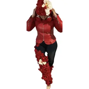 Wildflower Floral Custom Jeans Bottom