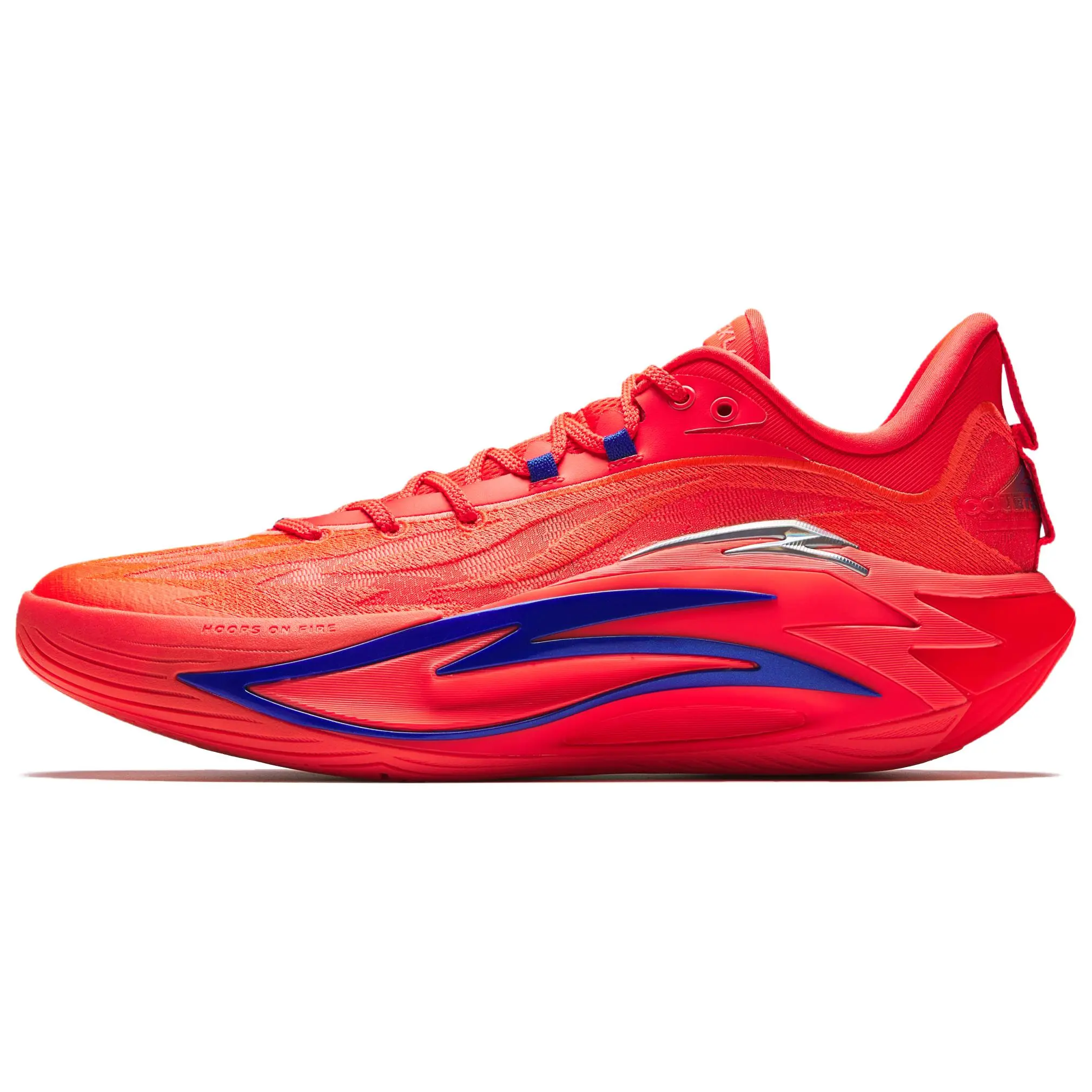 Anta Ankle Basketball Shoes with Carbon Plate for Men in Red - Professional Performance, Shock Absorption, Anti-Slip, and Durability Trending Shoes, House White Official Shoes to Get / Maison Mihara