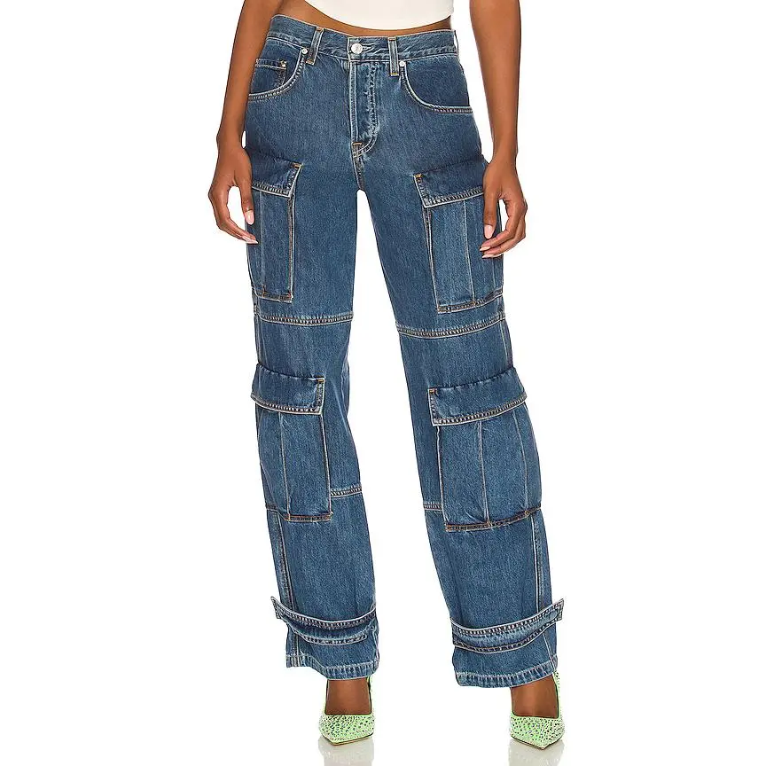 GRLFRND Lex Cargo Jeans in Rio Grande GRLFRND Lex Cargo Jeans in Rio Grande