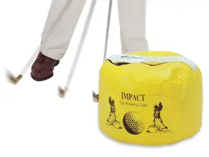 212 MAIN Around The World IBAG Impact Bag - Golf Safe Practice Aid, Promotes Solid Contact, Develops Strong Leading Turn, Essential Golf Sports Accessory