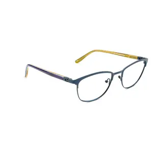 RA436-1 | Women | Matte Blue | Metal Glasses