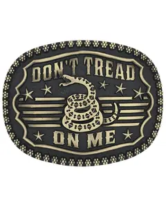 Montana Silversmiths Unisex Gadsen Snake Heritage Attitude Buckle - A902