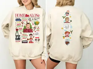 Vintage HomeAlone Shirt, McCallister Christmas Shirt, Retro Christmas Sweatshirt, 90s Christmas Movie Shirt