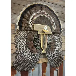 Turkey Fan & Wing Mount (Any State)(Replica Skull)