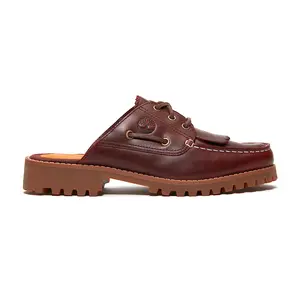 Timberland Womens Noreen Mule Shoe Flats Casual - Red