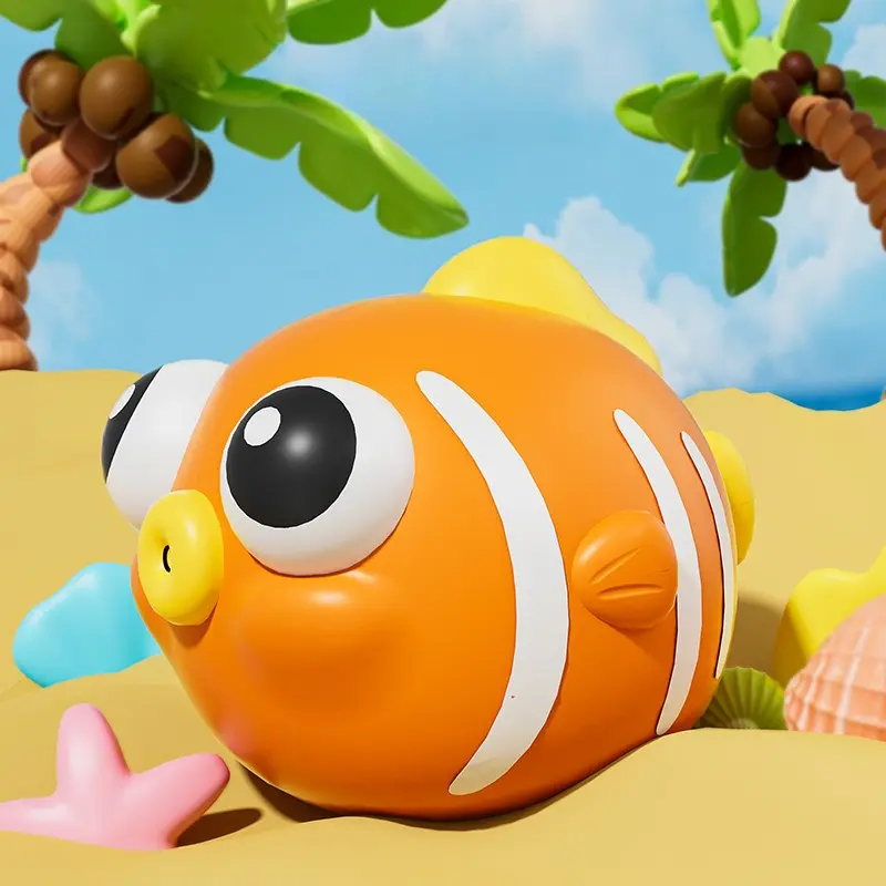 Popeye Fish - Orange