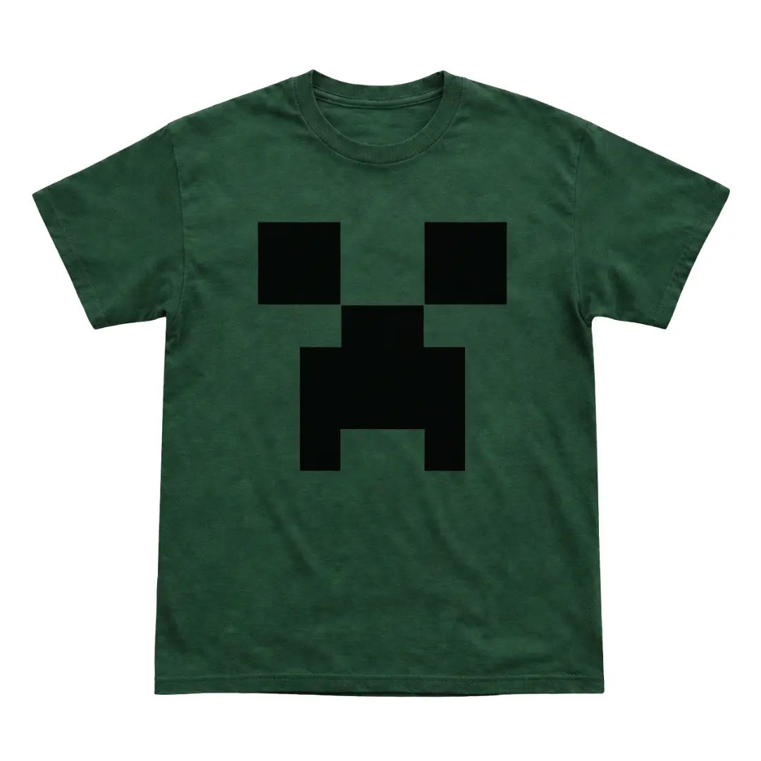Pixel Face T-Shirt, Retro Gaming Graphic Tee, Block Style Gamer T-Shirt, Funny Video Game Gift, Unisex Gaming Apparel