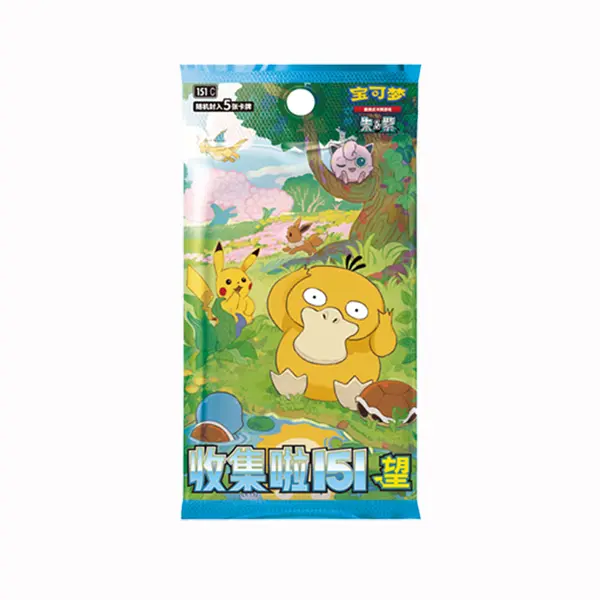 FCFSPokemon TCG Simplified Chinese Collect 151 Hope Slim Booster Box  Sealed - TikTok Shop