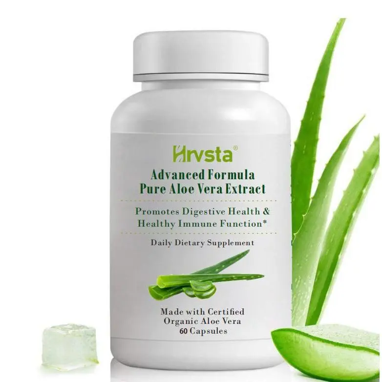 Aloe Vera, 60 CapsulesOrganic Aloe Vera, 160,000 mg Aloe Equivalents,  Supports Gut Health and Digestive Comfort, Natural Stomach Acid Buffer and  Immune Supplement, Aloin Free - TikTok Shop