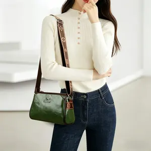 Women’s Crossbody Bag - Multi-Pocket Shoulder Purse with Adjustable Strap for Daily Use & Travel