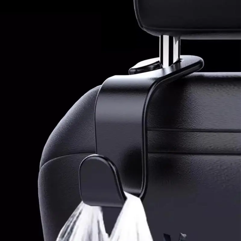 Mini Portable Car Seat Back Hook, 1 Set Car Seat Back Hanging Bag Holder, Multifunctional Car Storage Hook, Car Interior Accessories For Stowing & Tid
