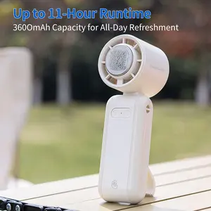 SnapGear Chill portable fan,3600mAh Handheld Cooling Fan | 180° Rotation Head & Extendable Clip Design