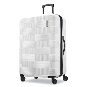 American Tourister Large Checked Luggage Suitcase 28" Hardside Spinner 8-Wheel