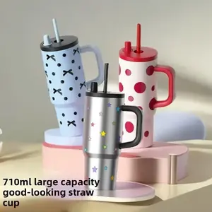 316 Stainless Steel Thermos Cup, Large Capacity High Value Car Water Cup, Portable Cold & Hot Drink Bottle for Girls