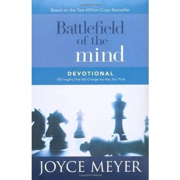 Used Battlefield of the Mind Devotional Book - Hardcover English Edition by Joyce Meyer - Change-Focused Christian Literature