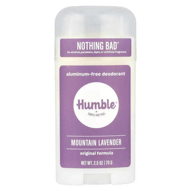 Humble Brands Aluminum-Free Deodorant, Mountain Lavender, 2.5 oz (70 g)
