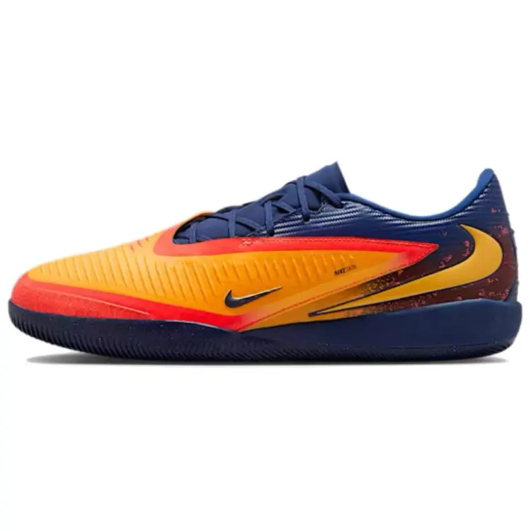 Nike Phantom 6 Soccer Shoes Unisex Orange Blue Classic Versatile IB3093-800