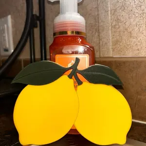 Lemon BBW Soap Holder 3D Printed Design for Bath & Body Works Foaming Hand Soap Stylish Kitchen Bathroom Decor