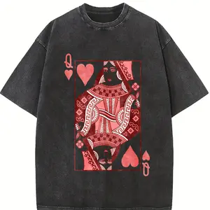 Queen of Hearts Tshirt, Mothers Day Gift, Valentines Day Shirt, Retro Funny Teacher Valentines Tshirt, Alice in Wonderland Tee Top Womenswear