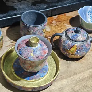 Master Jianzhan handcrafts tea cups, including master cups and teacher handmade cups