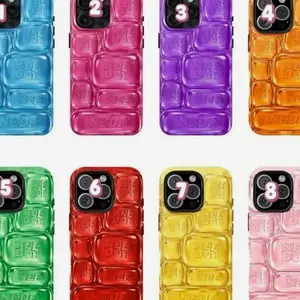 NeeDoh Cool Crush Ice Cube 2D Flat Phone Case, Compatible with iPhone