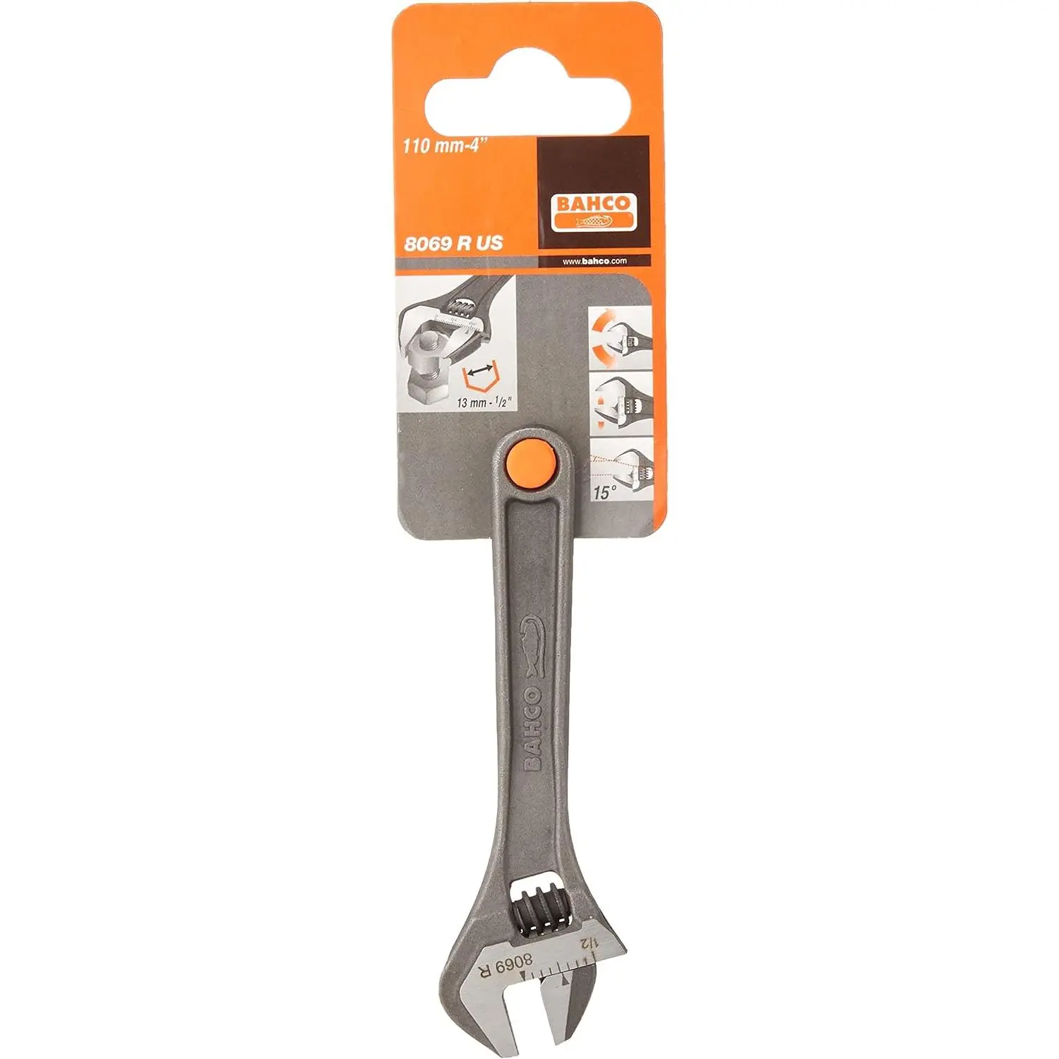 8071V 1000 Volt 8 Inch Adjustable Wrench