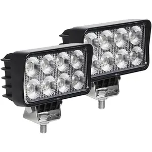 64W Led Tractor Work Light, 5600 Lumen LED Truck Work Light Floodlight Suitable for Agricultural Tractors, Engineering Trucks, All-Terrain Vehicles, 12/24V