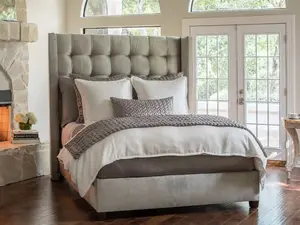 Gia Ivory Cotton/Silk Duvet Cover