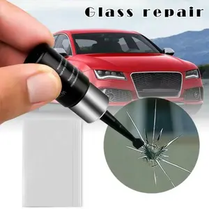 Car Window Frame Repair Tool Set, Windshield Glass Resin Kit, Windshield Crack Adhesive, Crack Maintenance Tools, Automotive Window Fixing Accessories