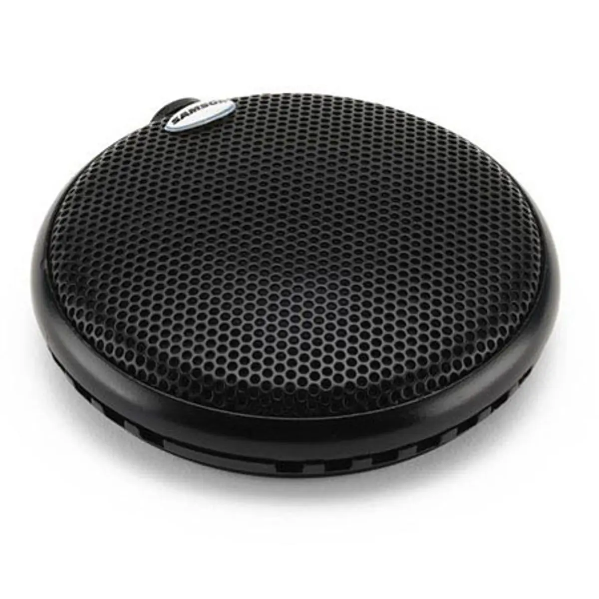 Samson CM11B Omnidirectional Boundary Microphone - Compact Durable Steel Cable Audio Mic, 30-18KHz Frequency Response, 70dB S/N Ratio, Black, Pad, Rubber