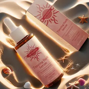 Watermelon Extract Sunless Tanning Serum, Waterproof Sunless Tanning Serum, Moisturizing & Hydrating Enhancing Glow Skin Care Product for Women & Men