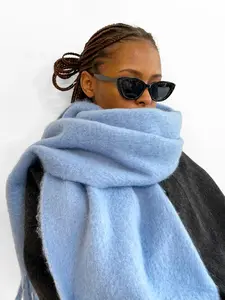 Women's Winter Cashmere Scarf, New Arrival Versatile High-End Colorful Shawl, Casual Fitted Design, Fall & Winter Fashion Accessory