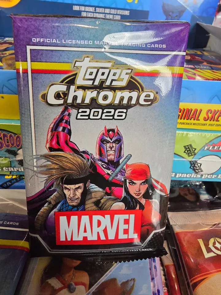 2026 Topps Chrome Marvel Blaster Pack
