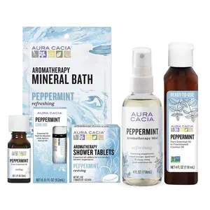 Aura Cacia Peppermint Essentials Set