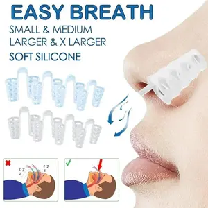 5pcs Anti Snoring Nose Clip | Breathe Easy Sleep Aid, Nasal Dilators, Congestion Relief, No Strips Cones, Use Without Electricity